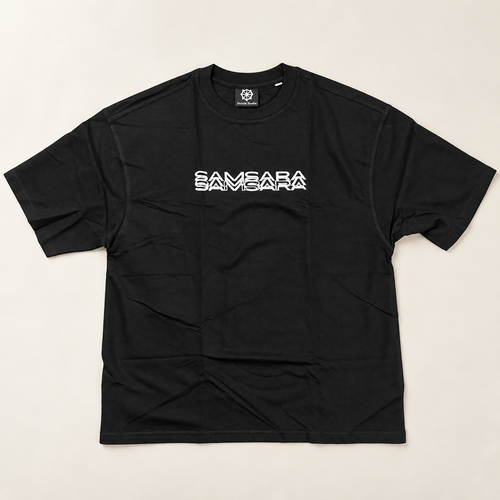 Samsara black T-shirt product photograph 1