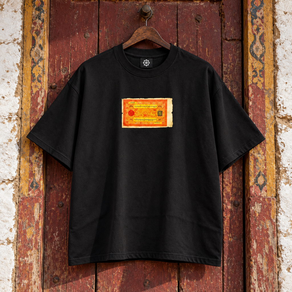 Sang black T-shirt product photograph 2