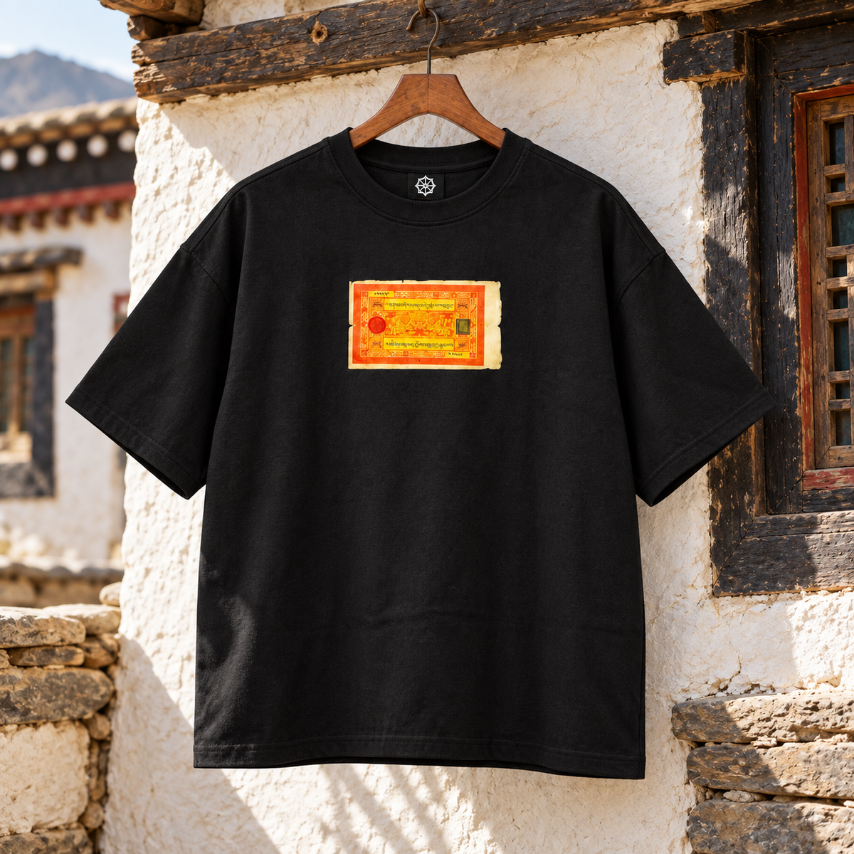 Sang black T-shirt product photograph 3